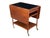 This elegant Danish modern bar cart showcases the perfect blend of functionality and timeless Scandinavian-inspired...