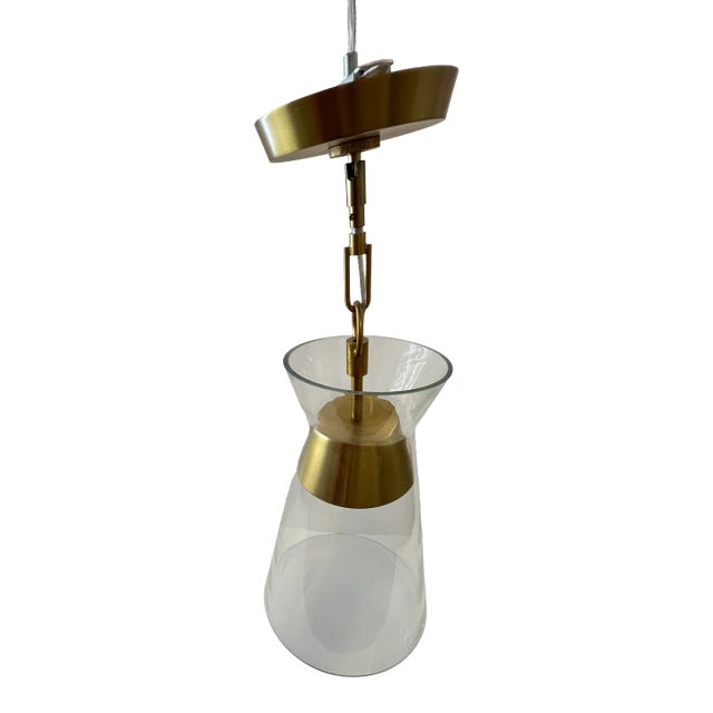 Laboratory Lux Glass Contemporary Post Modern Ceiling Pendant Light For Sale