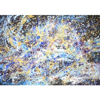 Milky Way. Space.Modern Original Painting.Iryna Kastsova For Sale