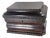 19th Century English Regency Sarcophagus Form Tea Caddy Box With Mahogany Veneer For Sale