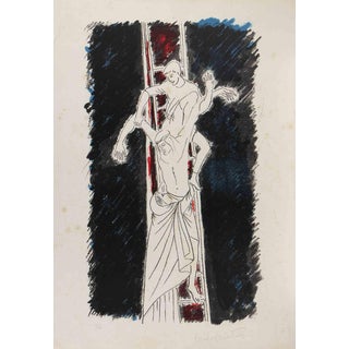 Carlo Canestrari, Untitled, Lithograph, 1980s For Sale