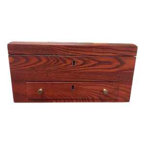 1950s Reed & Barton Silversmith Eureka Norton, Ma. Jewelry Box With Key