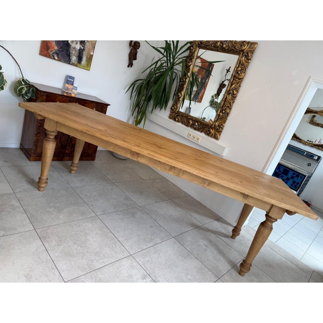 Knights Backdrop Refectory Table For Sale - Image 11 of 12