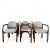 Brutalist Sass Armchairs from Idea, 1988, Set of 6 For Sale - Image 11 of 11