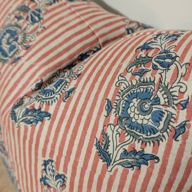 Not Yet Made - Made To Order Carolina Irving Indian Flower Lumbar Pillows - Set of 2 For Sale - Image 5 of 5