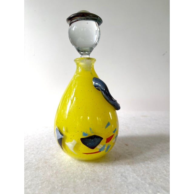 Murano Glass Hand Made Decanter Signed and Dated by artist. 1996