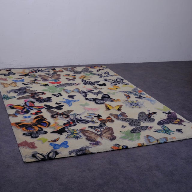 Butterfly Parade Opalin Rug by Christian Lacroix for Designers Guild, 2011 For Sale - Image 16 of 16