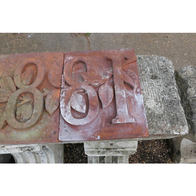 Handmade Terracotta Foundation Stones, Set of 3 For Sale - Image 4 of 8