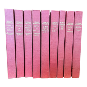 Early 20th Century Morgan Robertson Autograph Edition Set Wreck of the Titan Sea Stories - Set of 9