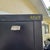 Mid 20th Century WWII-Era Dark Olive-Green General Fireproofing Company All steel Supply Cabinet W/ Brass Hardware For Sale - Image 10 of 12