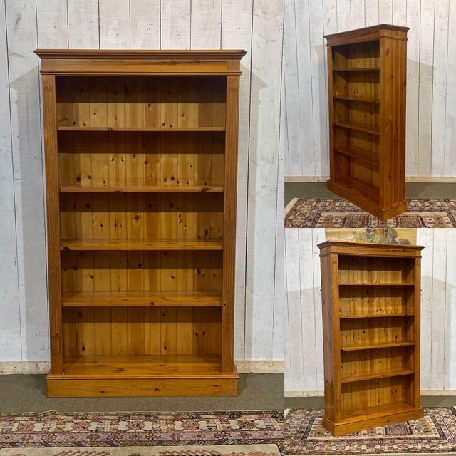 English Fir Wood Shelf, 1990s For Sale - Image 9 of 10