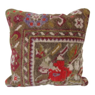 Handmade Turkish Kilim Pillow Cover For Sale