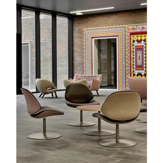 Council Family Lounge Pedestral Chair by Salto and Sigsgaard for OneCollection For Sale - Image 10 of 17