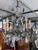 Louis XV 9-Light Cage Chandelier with Crystal Drops For Sale - Image 5 of 9