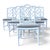 1960s Faux-Bamboo Dining Chairs Set of 6 For Sale - Image 5 of 7