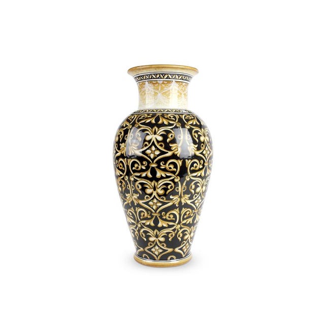 Ceramic Damask Heritage Vase by Deblona For Sale - Image 7 of 9