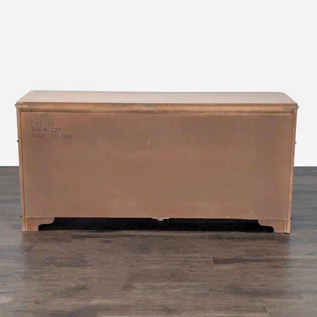 1970s National Mt. Airy 7-Drawer Dresser With Black Accents For Sale In San Francisco - Image 6 of 11