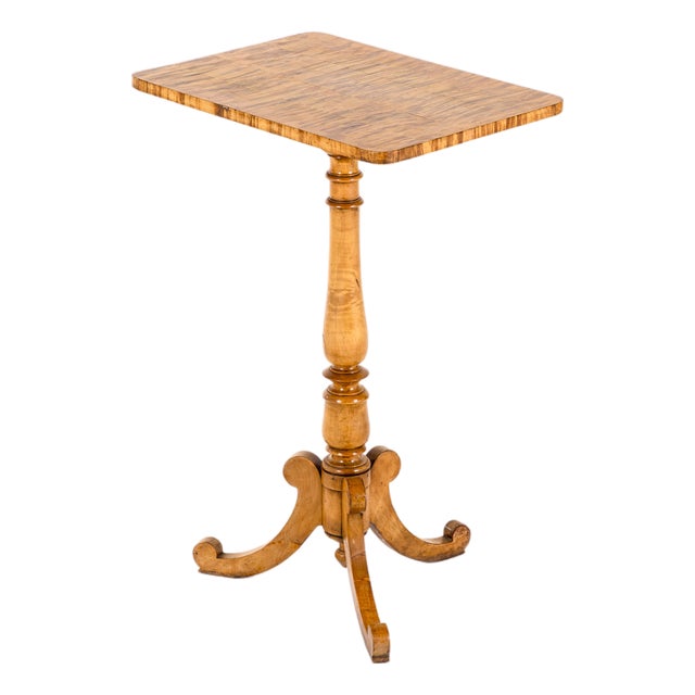 Victorian Satinwood Occasional Table For Sale