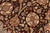 Boho Chic 1990's Pak-Persian Brown/Taupe Wool Rug - 5'11'' X 9'2'' For Sale - Image 4 of 9