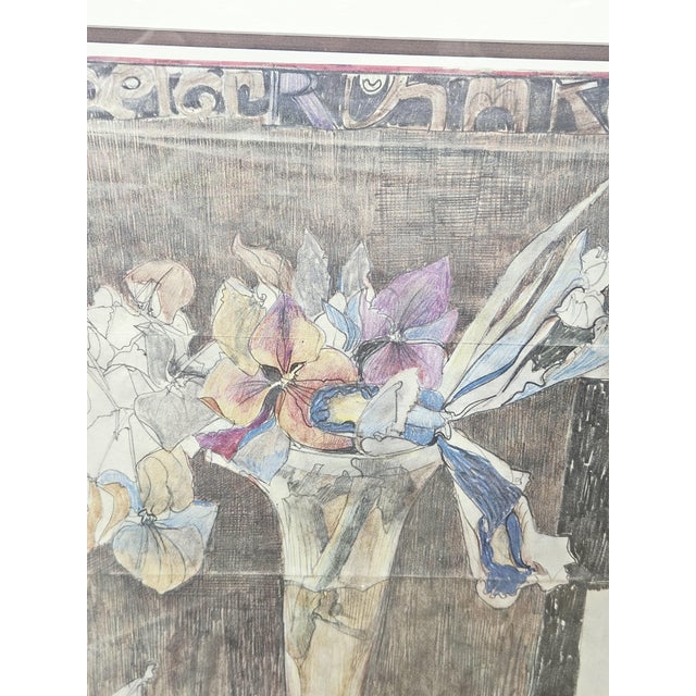 Horst Janssen, Artistic Poster Poems, 1979, Lithograph For Sale - Image 17 of 18