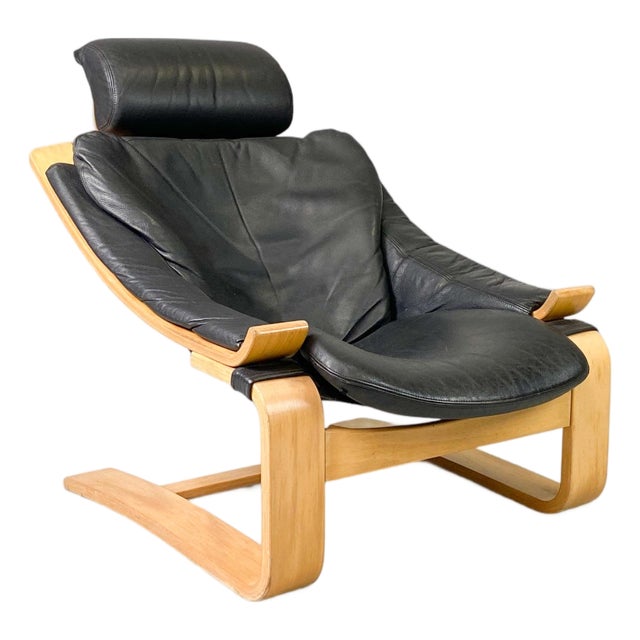Kroken Lounge Chair by Åke Fribyter for Nelo Möbler, 1970s For Sale