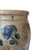Bunny Williams Home Antique 2 Gallon Salt-Glazed Stoneware Crock With Cobalt Decoration, Attributed to David Parr, c.1860–1875 For Sale - Image 4 of 9