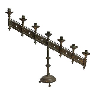 Church Seven Candle Holder For Sale