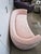 Custom Pink Velvet Sofa For Sale - Image 16 of 18