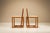 1970s Vintage Italian Architectural Dining Chairs in Cherrywood, Italy, 1970s, Set of 6 For Sale - Image 5 of 13