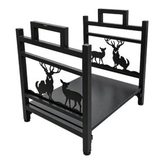 Inno Stage Firewood Holder Log Lumber Wood Rack Fireplace Iron For Sale