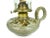 Mid 20th Century Late 20th Century Handmade Oil Lamp Pottery With Glass Shade by Conti For Sale - Image 5 of 11