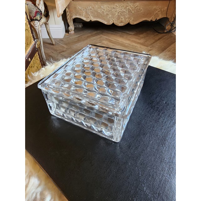 Fostoria Glass Box For Sale - Image 9 of 9