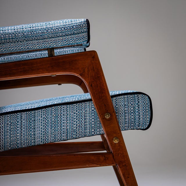 Mid-Century Seating Group, Italy, 1950s, Set of 3 For Sale - Image 11 of 13