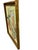 Vintage Spanish Style Naïve Folk Art Interior Painting in Ornate Carved Wood Frame For Sale - Image 9 of 12