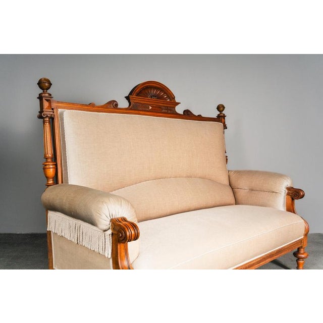 Antique 19th Century Gründerzeit Sofa For Sale - Image 5 of 18