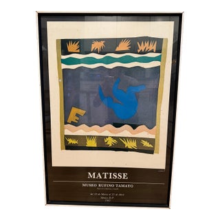 Rare 1980’s Henri Matisse Exhibition Print: Le Tobogan For Sale
