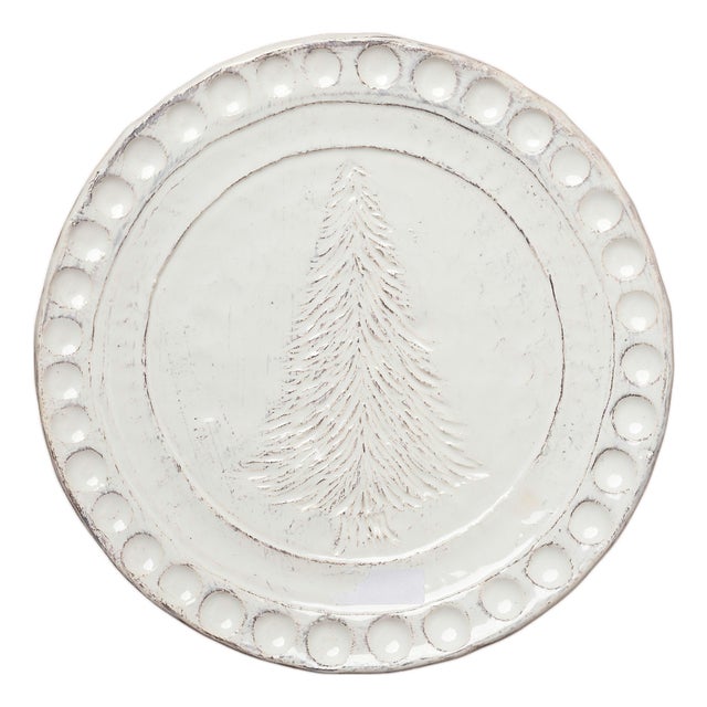 Christmas Tree Dessert Plate, Set of 4 For Sale