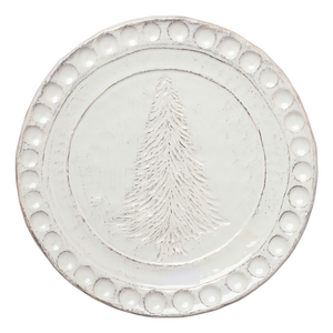 Christmas Tree Dessert Plate, Set of 4