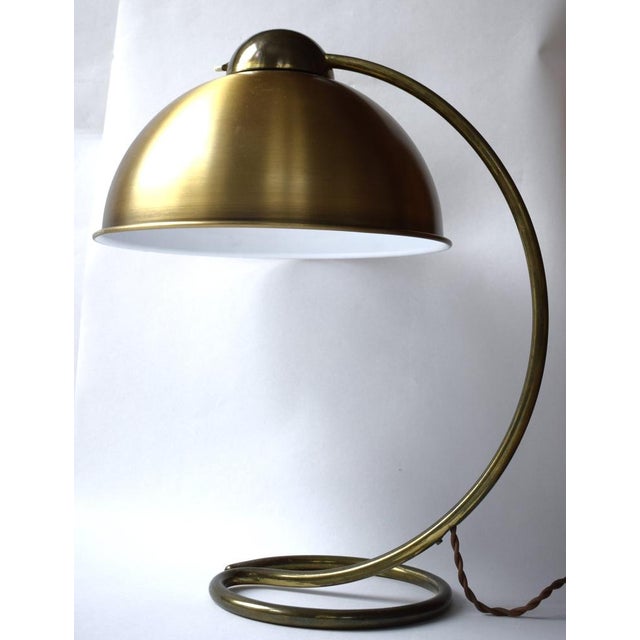 1930s Vintage Bauhaus Table Lamp by Karl Trabert for Schanzenbach & Co., 1930 For Sale - Image 5 of 8