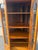 American Antique Circa 1900 Golden Oak and Glass Corner China Cabinet For Sale - Image 3 of 11