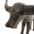 Oriental Wooden Water Buffalo Sculpture with Horns, 1800s For Sale - Image 4 of 9