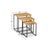 Avinash 3pc Set Nest Table For Sale - Image 9 of 10