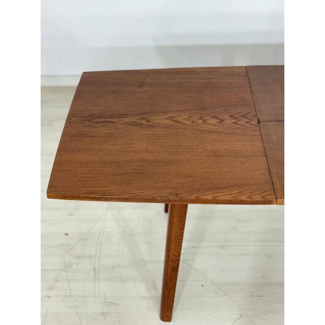 Mid-Century Extendable and Height-Adjustable Dining Table, 1960s For Sale - Image 4 of 10