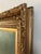 Large Antique Victorian Adirondack Landscape Oil Painting Snow Scene in Ornate Gold Frame For Sale - Image 9 of 12