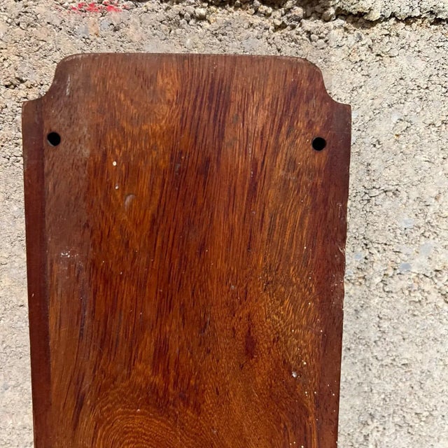 Vintage Wood Cribbage Game Board Hughes Manufacturing Co Los Angeles For Sale - Image 9 of 12