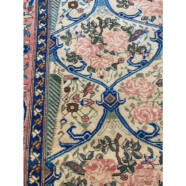 1960s Old Persian Bakhtiari Area Rug 5x7 For Sale In Dallas - Image 6 of 10