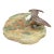 Bronze Bald Eagle on Green Onyx Base For Sale