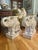 Chinoiserie 1960’s White Chinoiserie Elephant Garden Stools Large 21.5' - A Pair For Sale - Image 3 of 12