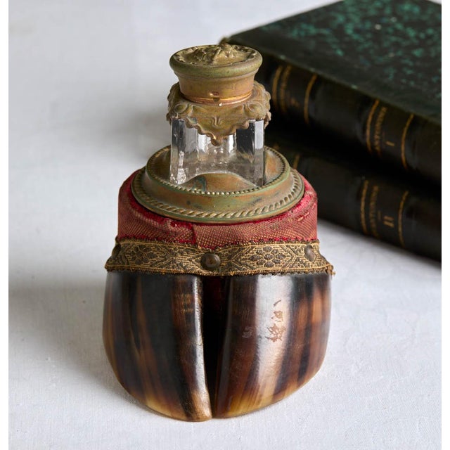 Fabulous Victorian era deer hoof taxidermy inkwell. For the horse gentry who wanted a remembrance, there was an option to...