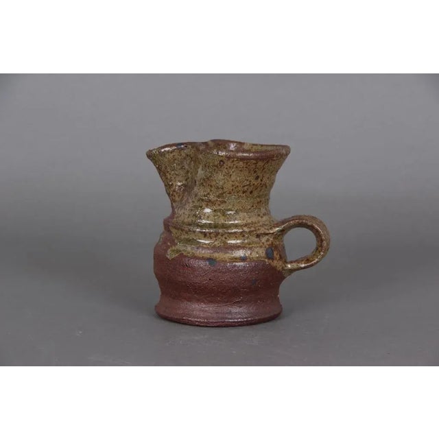 Brown Danish Green Pitcher, 1960s For Sale - Image 8 of 8